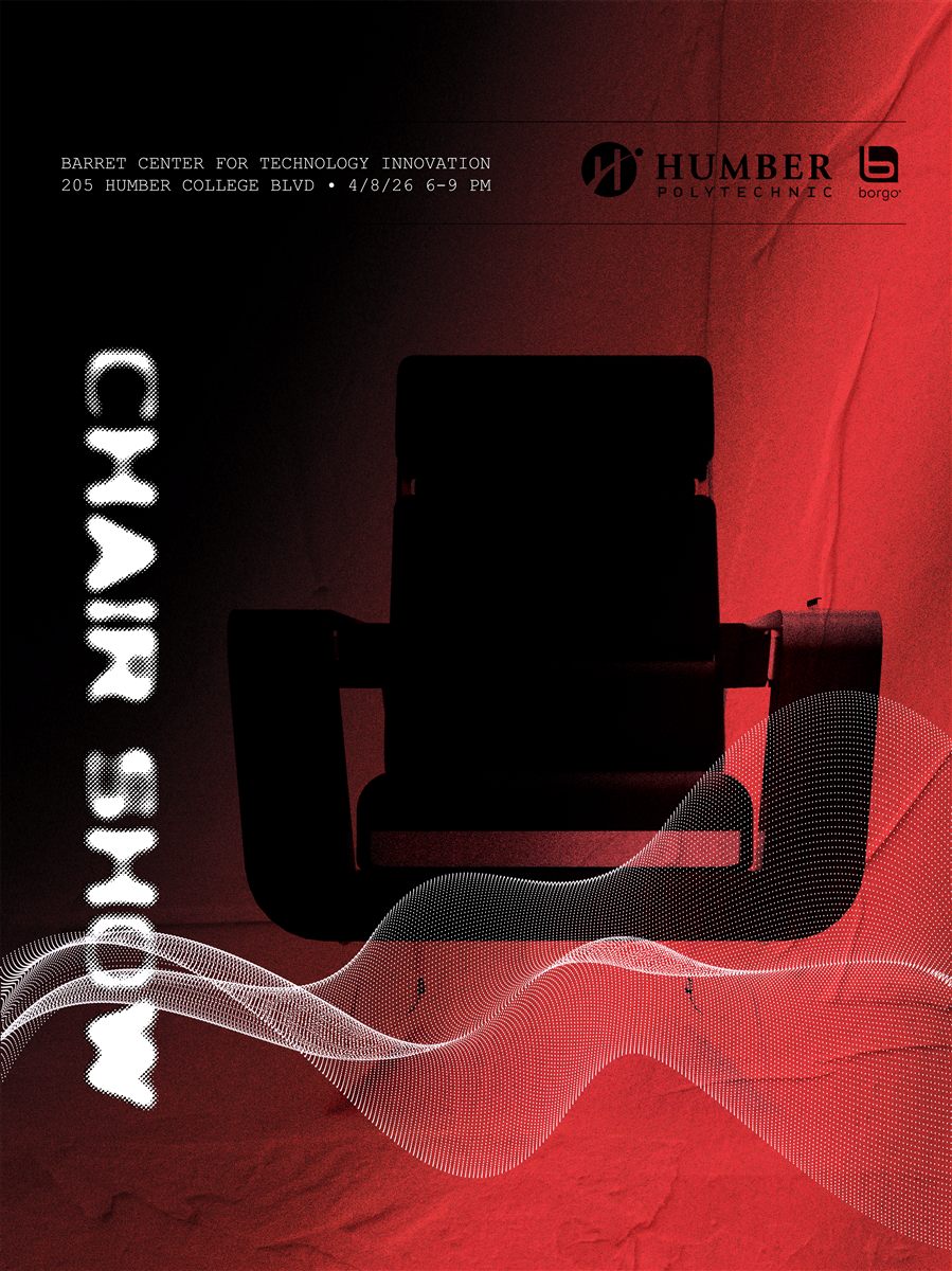 Chair Show exhibition poster